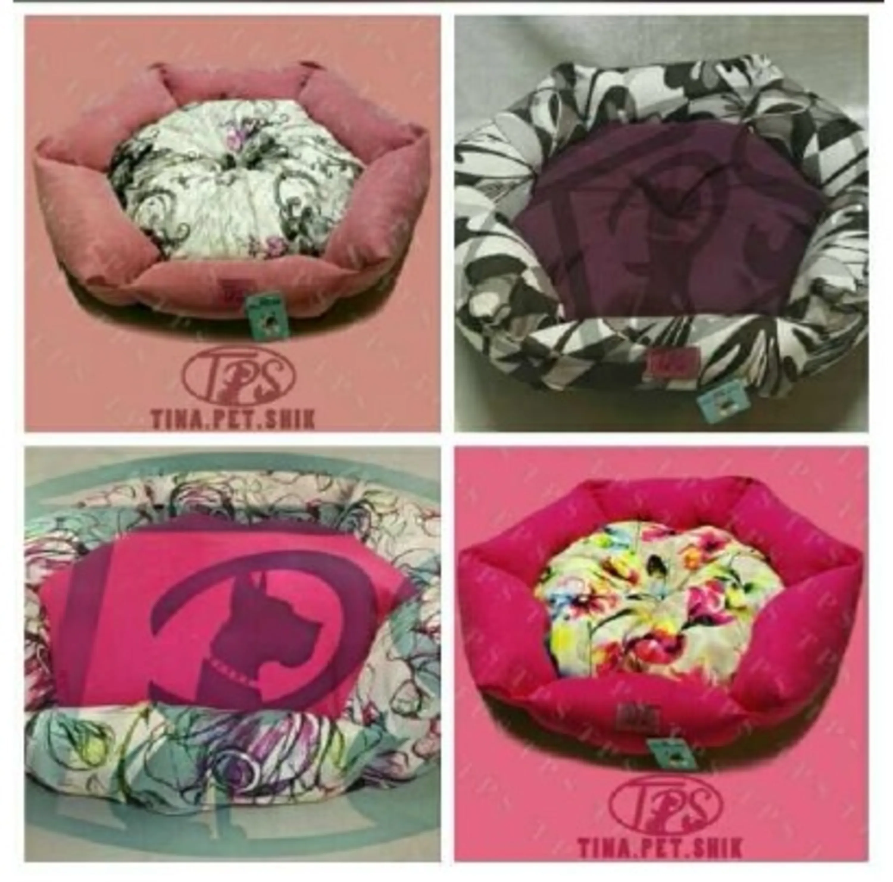 جای خواب سگ و گربه شش ضلعی تینا پت شیک جای خواب سگ و گربه شش ضلعی تینا پت شیک